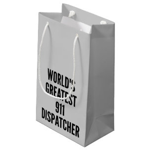 Bolsa De Regalo Pequeña World Greatest 911 Dispatcher