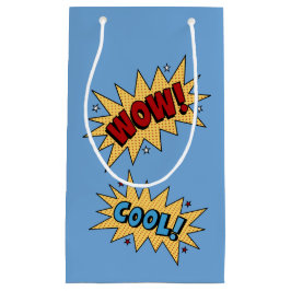 BOLSA DE REGALO PEQUEÑA WOW COMIC LIBRO ESTILO DIVERSIÓN NIÑOS FIESTA REGA