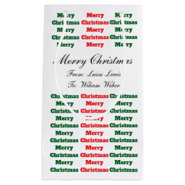 BOLSA DE REGALO PEQUEÑA XMAS GIFT BAG