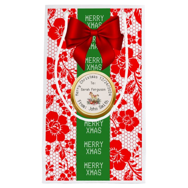 BOLSA DE REGALO PEQUEÑA XMAS GIFT BAG (Anverso)