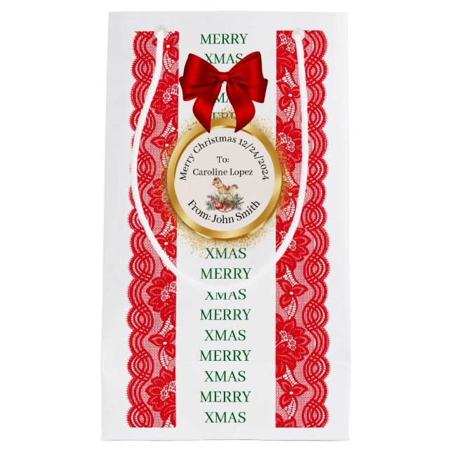 BOLSA DE REGALO PEQUEÑA XMAS GIFT BAG (Anverso)