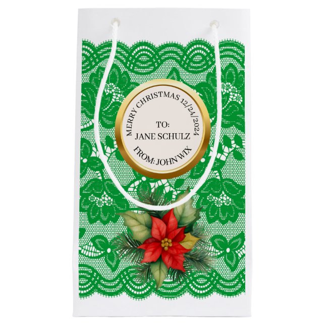 BOLSA DE REGALO PEQUEÑA XMAS GIFT BAG (Anverso)