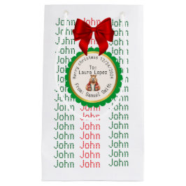 BOLSA DE REGALO PEQUEÑA XMAS GIFT BAG