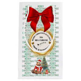 BOLSA DE REGALO PEQUEÑA XMAS GIFT BAG