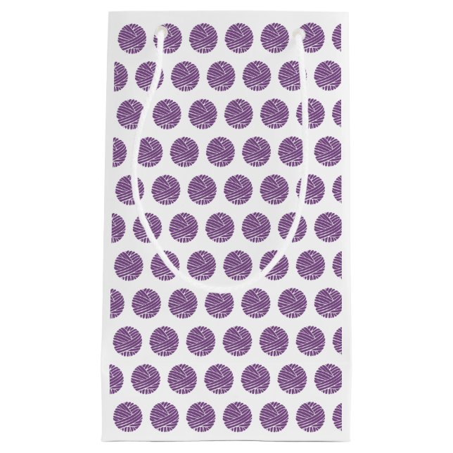 Bolsa De Regalo Pequeña Yarn color personalizado (Anverso)