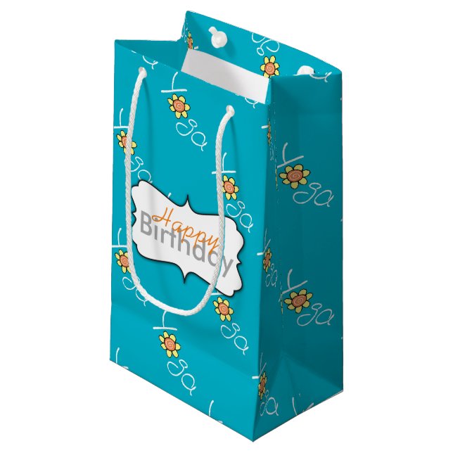 Bolsa De Regalo Pequeña Yoga (Angulo Anverso)