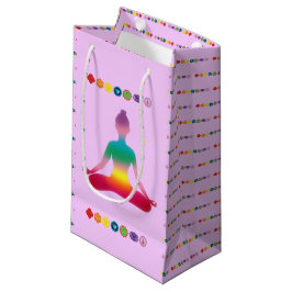 Bolsa De Regalo Pequeña Yoga siete Chakras