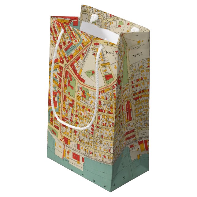 Bolsa De Regalo Pequeña Yonkers Nueva York (Angulo reverso)