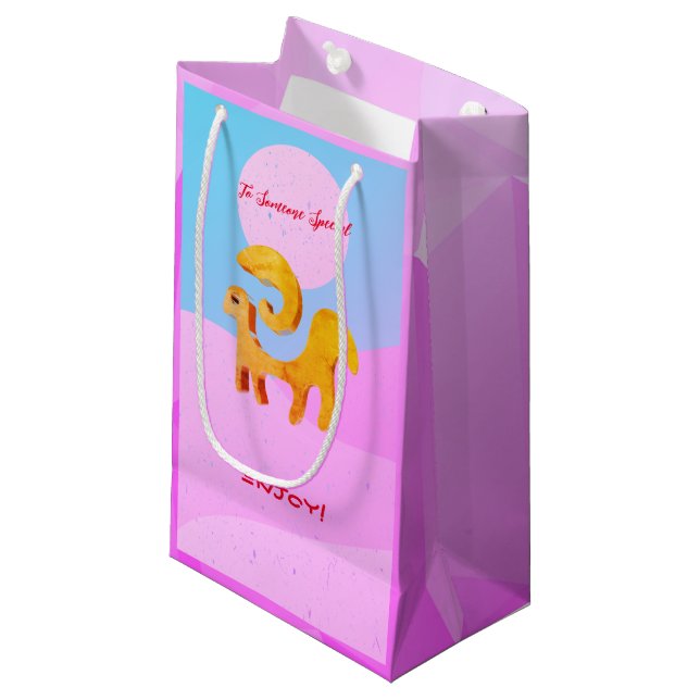 Bolsa De Regalo Pequeña Zodiac Aries Ram (Angulo Anverso)