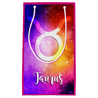 Bolsa De Regalo Pequeña Zodiac : Candía espacial Taurus