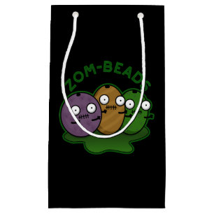 Bolsa De Regalo Pequeña Zom-abalorios Funny Halloween Zombie Beads Pun Dar