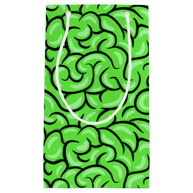 Bolsa De Regalo Pequeña Zombie Brain (Anverso)