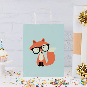 Bolsa De Regalo Pequeña Zorro rojo hipster