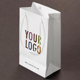 Bolsa de regalo personalizada pequeña con logotipo