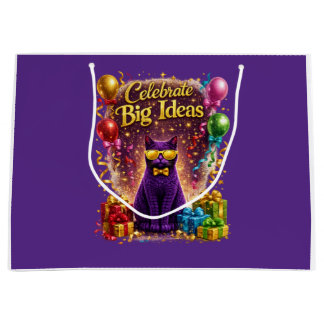Bolsa de regalo Profesor Purr-ple™ ¡Celebra Grande