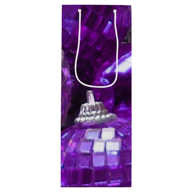 Bolsa de regalo Purple Baubles (Anverso)