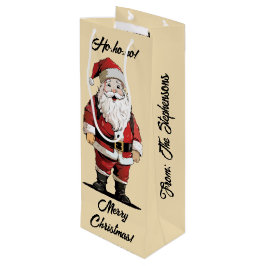 Bolsa de regalo Retro Santa Cristmas