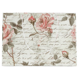 Bolsa de regalo rosa elegante