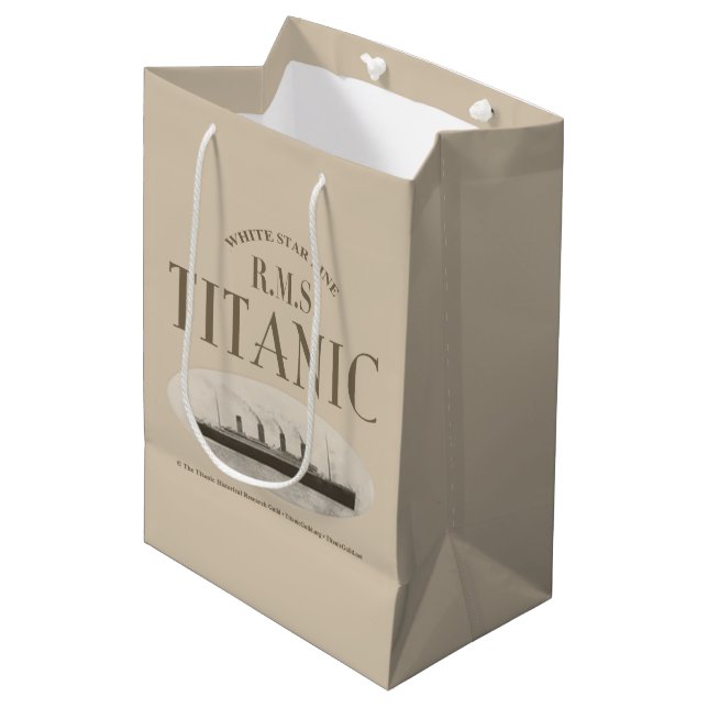 Bolsa de regalo Sepia para barco fantasma Titanic  (Angulo Anverso)