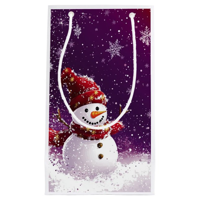 Bolsa de regalo SNOWMAN #1 (Anverso)