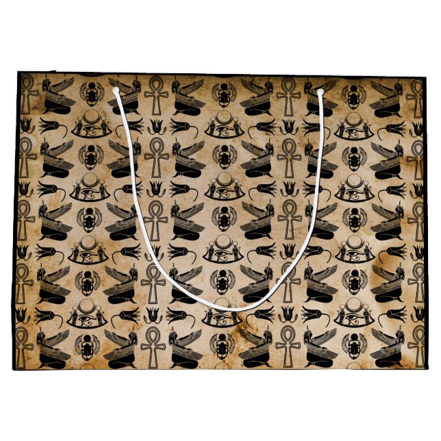 Bolsa de regalo temática del antiguo jeroglífico e (Reverso)