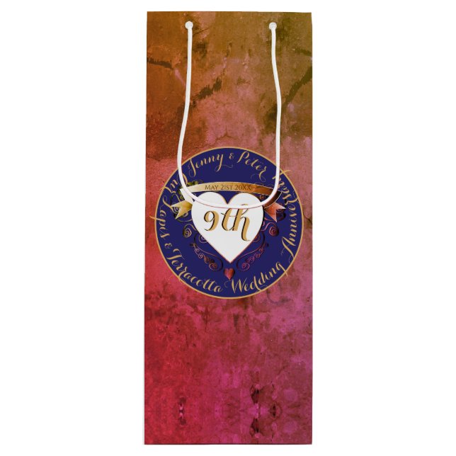 Bolsa de Regalo Terracotta y Lapis (Anverso)