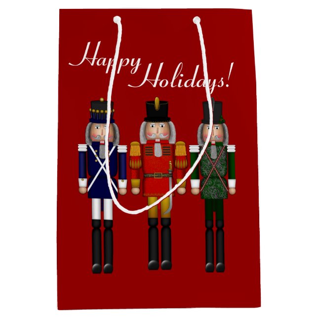 BOLSA DE REGALO TIPO-Rojo-Nutcracker M (Anverso)