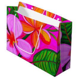 Bolsa de regalo tropical
