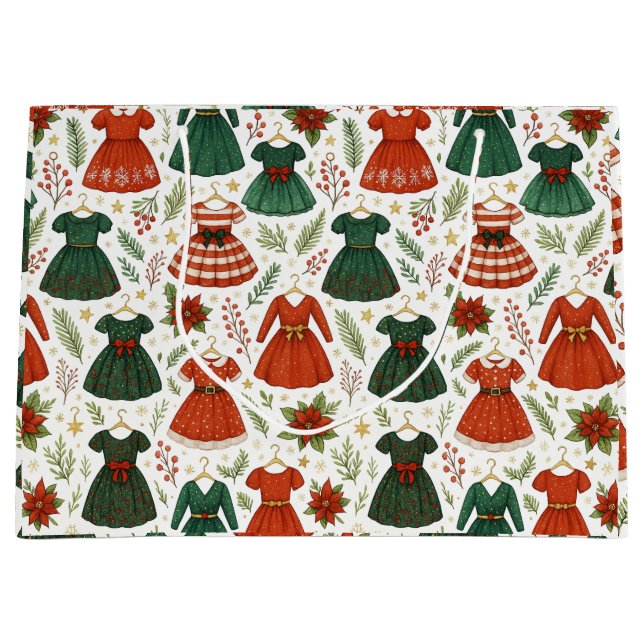 Bolsa de Regalo Vestidos de Navidad (Anverso)