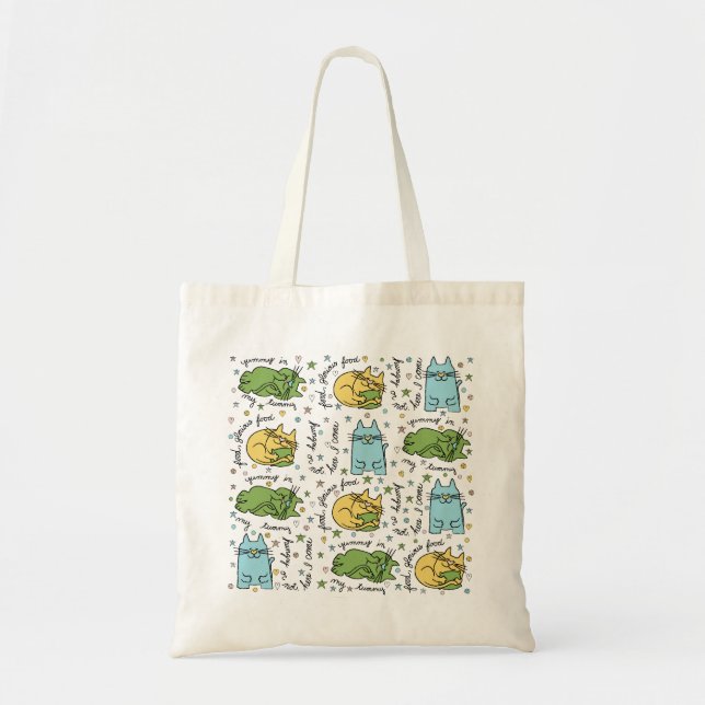 Bolsa de remate de presupuesto "Kitty, Kitty" (Frente)