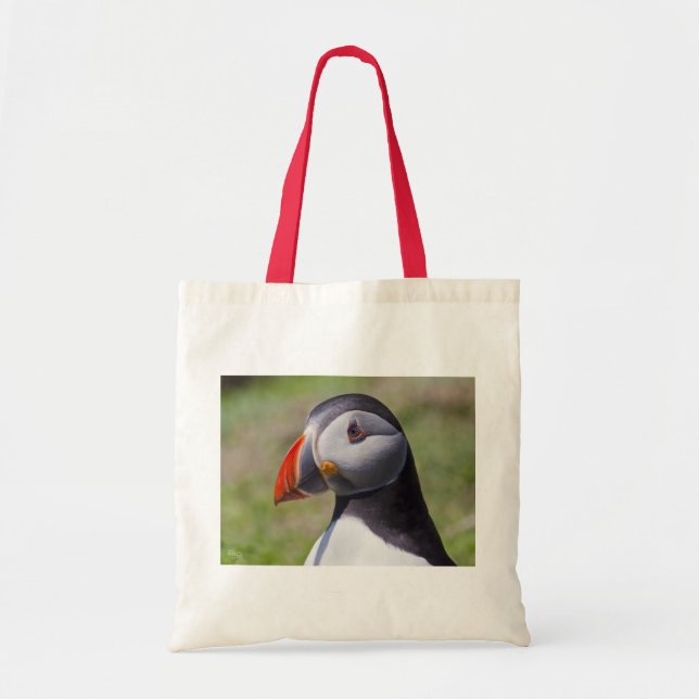 Bolsa de retrato de frailecillo (Frente)