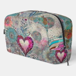 Bolsa de retrete cardíaco rosado