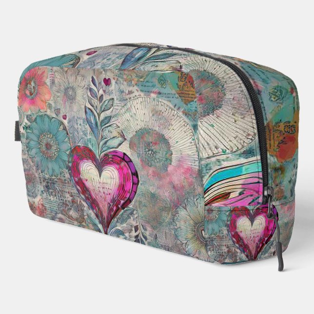 Bolsa de retrete cardíaco rosado (Esquina derecha)