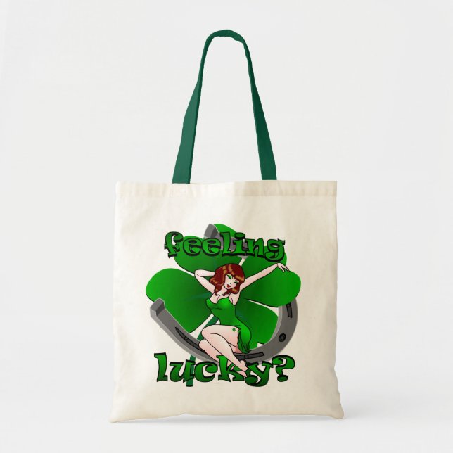 Bolsa de San Patricio Chica Tote Bag (Frente)