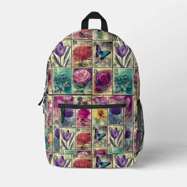 Bolsa de sellos de postas de época (Anverso)