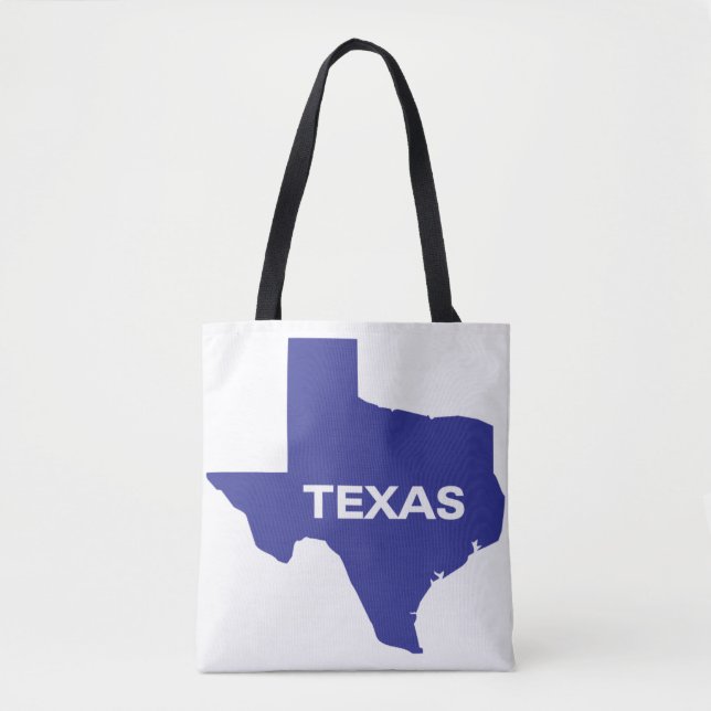 Bolsa de silueta de Texas (Anverso)