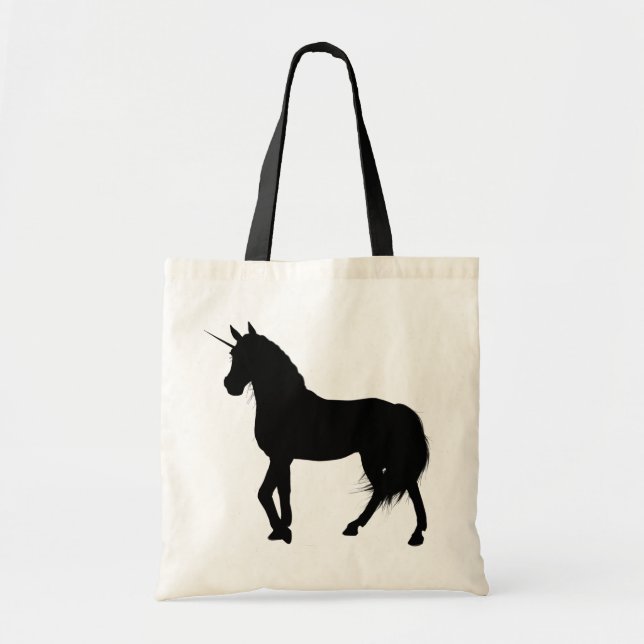 Bolsa de silueta de Unicorn (Frente)