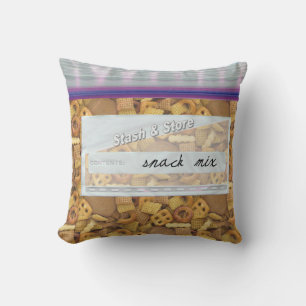 Bolsa de Snack Mix Snacks Cojín decorativo decorat