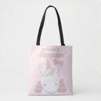 Bolsa de sobrenombre personalizada Unicorn Girly P
