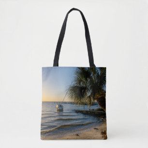Bolsa de sol de palmeras inclinadas de Florida