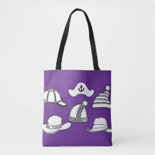 Bolsa de sombrero de lila Fun Tote