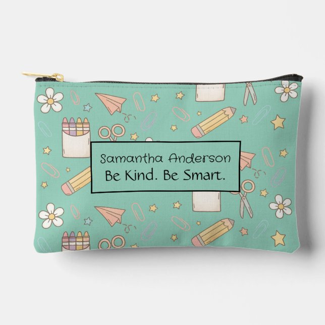 Bolsa de suministro escolar personalizada - Pequeñ (Anverso)