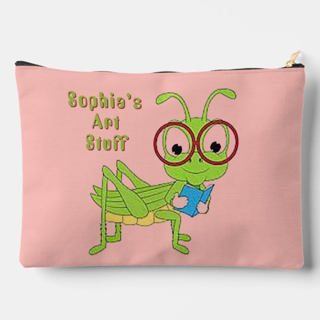  Bolsa de Suministros Escolares Bug Verde (Reverso )
