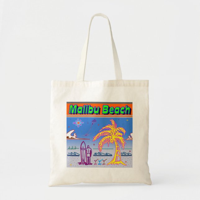 Bolsa de surf "Malibu Beach" (Frente)