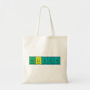 Bolsa de tabla periódica de Allison