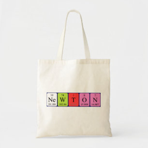Bolsa de tabla periódica de Newton
