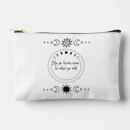 Bolsa de tarjetas Wicca Zipper Pouch Tarot