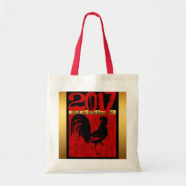 Bolsa de té 2017 de Rooster Year Personalizado 1