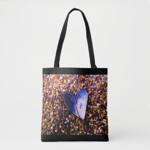 Bolsa de té con colchonetas y guijarros de playa