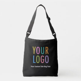 Bolsa de té con crossbody negro personalizado con